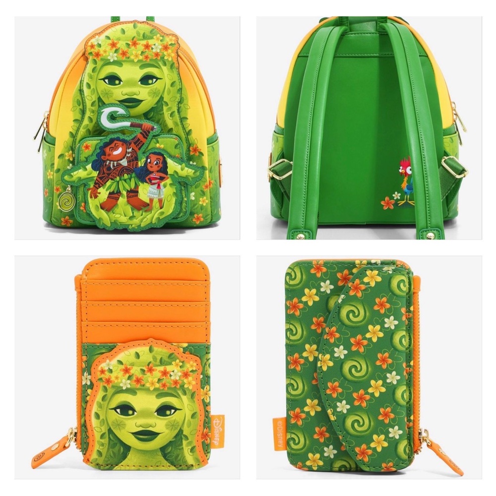 Loungefly Disney Moana Te Fiti Mini Backpack & Wallet - BoxLunch Exclusive
